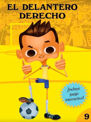 cover image of El delantero derecho - Colección Cuentico Amarillo
